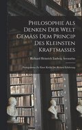 Philosophie Als Denken Der Welt Gemss Dem Princip Des Kleinsten Kraftmasses