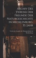 Archiv des Vereins der Freunde der Naturgeschichte in Mecklenburg, 33. Jahr