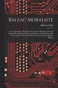 Balzac Moraliste
