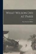What Wilson Did at Paris