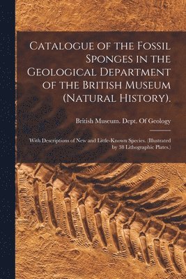British Museum (Natural History) Dept - Catalogue of the Fossil Sponges in the Geological Department of the British Museum (Natural History)., Häftad