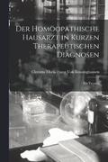 Der Homopathische Hausarzt in Kurzen Therapeutischen Diagnosen