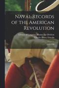 Naval Records of the American Revolution