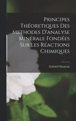 Gabriel Chesneau - Principes théoretiques des methodes d'analyse minérale fondées sur les réactions chimiques, Inbunden. Tillgänglighet: Lägg i varukorg