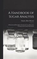 Handbook of Sugar Analysis
