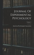 Journal Of Experimental Psychology; Volume 1