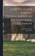 How to Learn Gaelic, Orthographical Instructions, Grammar