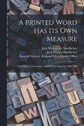 A Printed Word has its own Measure