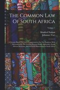 Common Law Of South Africa
