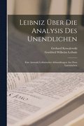 Leibniz ber Die Analysis Des Unendlichen
