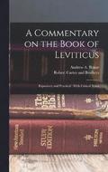 A Commentary on the Book of Leviticus