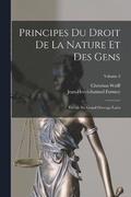 Principes Du Droit De La Nature Et Des Gens