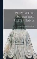 Vermischte Schriften, Erster Band