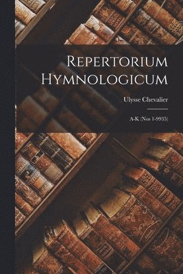 Ulysse Chevalier - Repertorium Hymnologicum, Häftad