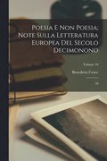 Poesia e non poesia; note sulla letteratura europea del secolo decimonono