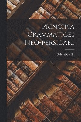 Gabriel Geitlin - Principia Grammatices Neo-persicae..., Häftad