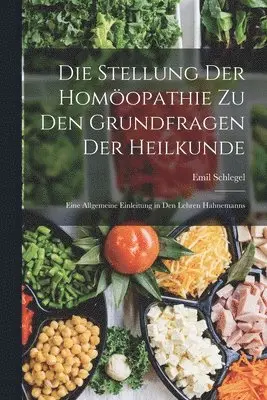 Emil Schlegel - Stellung Der Homöopathie Zu Den Grundfragen Der Heilkunde, Häftad. Tillgänglighet: Tillfälligt slut