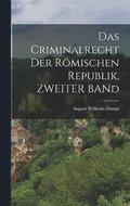 Criminalrecht Der Rmischen Republik, ZWEITER BANd