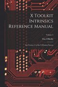 X Toolkit Intrinsics Reference Manual