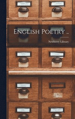 English Poetry .., Inbunden