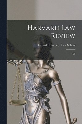 Harvard University Law School - Harvard law Review, Häftad. Tillgänglighet: Lägg i varukorg