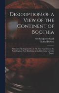 Description of a View of the Continent of Boothia