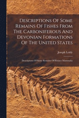 Joseph Leidy - Descriptions Of Some Remains Of Fishes From The Carboniferous And Devonian Formations Of The United States, Häftad. Tillgänglighet: Lägg i varukorg