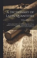 Dictionary of Latin Quantities