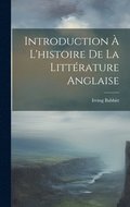 Introduction À L'histoire De La Littérature Anglaise