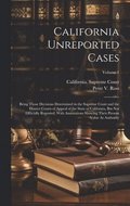 California Unreported Cases