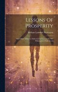 Lessons Of Prosperity