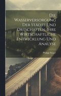Wasserversorgung Der Stdte Und Ortschaften, Ihre Wirtschaftliche Entwicklung Und Analyse