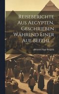 Reiseberichte aus Aegypten, Geschrieben w�hrend einer auf Befehl ...
