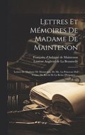 Lettres Et M�moires De Madame De Maintenon