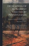 Dedication Of Monument Erected By Pennsylvania