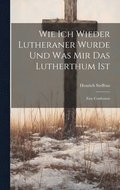 Wie Ich Wieder Lutheraner Wurde Und Was Mir Das Lutherthum Ist