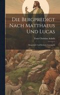 Bergpredigt Nach Matthaeus Und Lucas