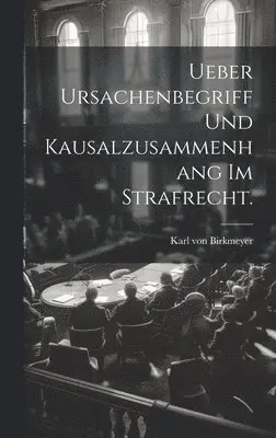 Karl Von Birkmeyer - Ueber Ursachenbegriff und Kausalzusammenhang im Strafrecht., Inbunden. Tillgänglighet: Lägg i varukorg