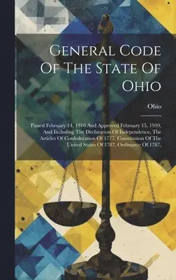 Ohio - General Code Of The State Of Ohio, Inbunden. Tillgänglighet: Lägg i varukorg