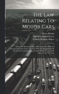 Law Relating To Motor Cars