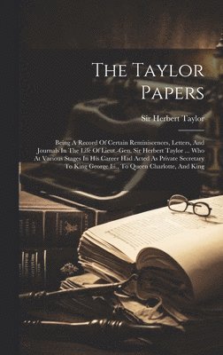 Herbert Taylor - Taylor Papers, Inbunden. Tillgänglighet: Tillfälligt slut