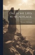 hohe Lied. 41.-45. Auflage.