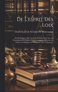 De L'esprit Des Loix