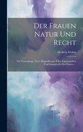 Frauen Natur Und Recht