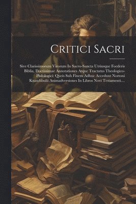 Anonymous - Critici Sacri, Häftad