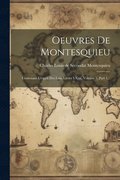 Oeuvres De Montesquieu