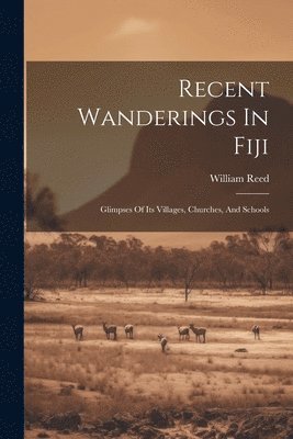 William Reed - Recent Wanderings In Fiji, Häftad