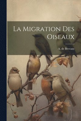 A De Brevans - migration des oiseaux, Häftad