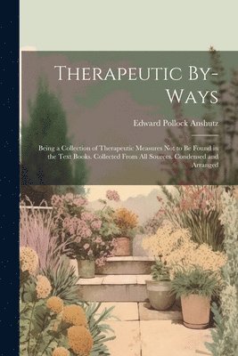 Edward Pollock Anshutz - Therapeutic By-Ways, Häftad. Tillgänglighet: Lägg i varukorg