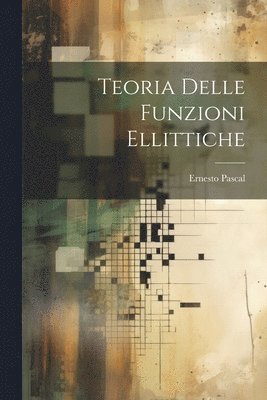Ernesto Pascal - Teoria Delle Funzioni Ellittiche, Häftad